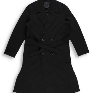 North Face Double-Breasted Belted Wool Coat